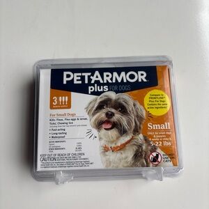 Protect your small dog with Plus. This orange formula effectively kills fleas, t